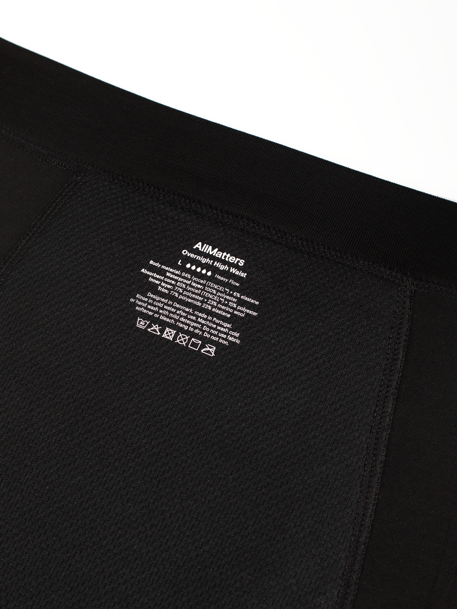 Overnight High Waist in Black
