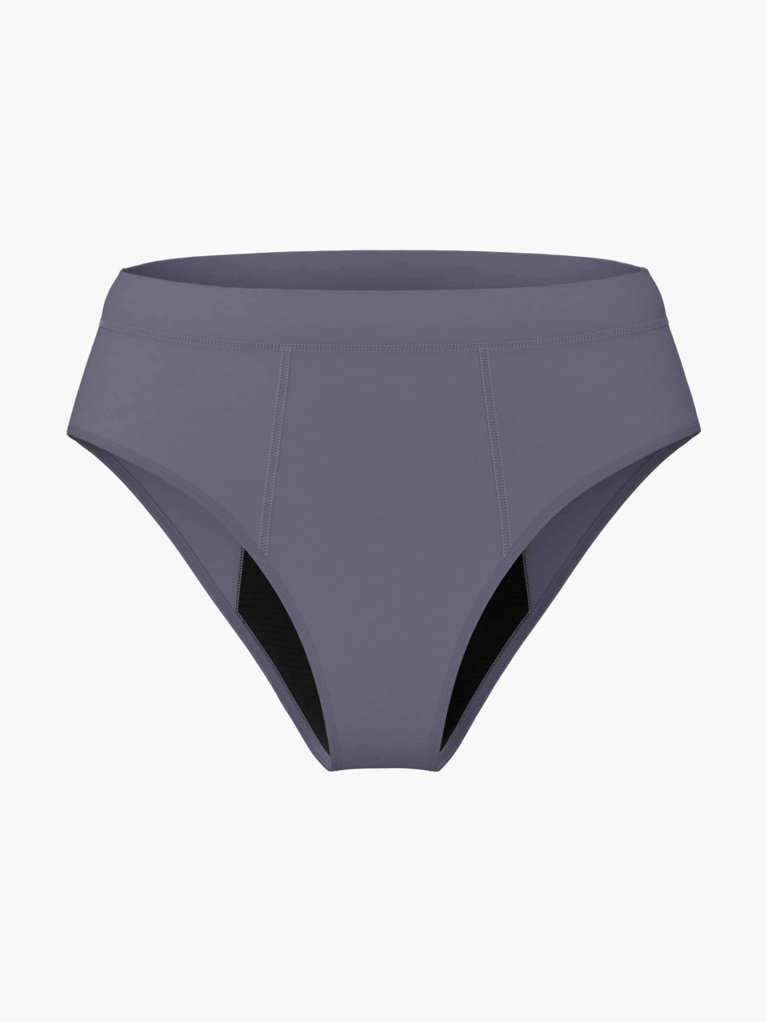 Overnight High Waist in Lavender Grey