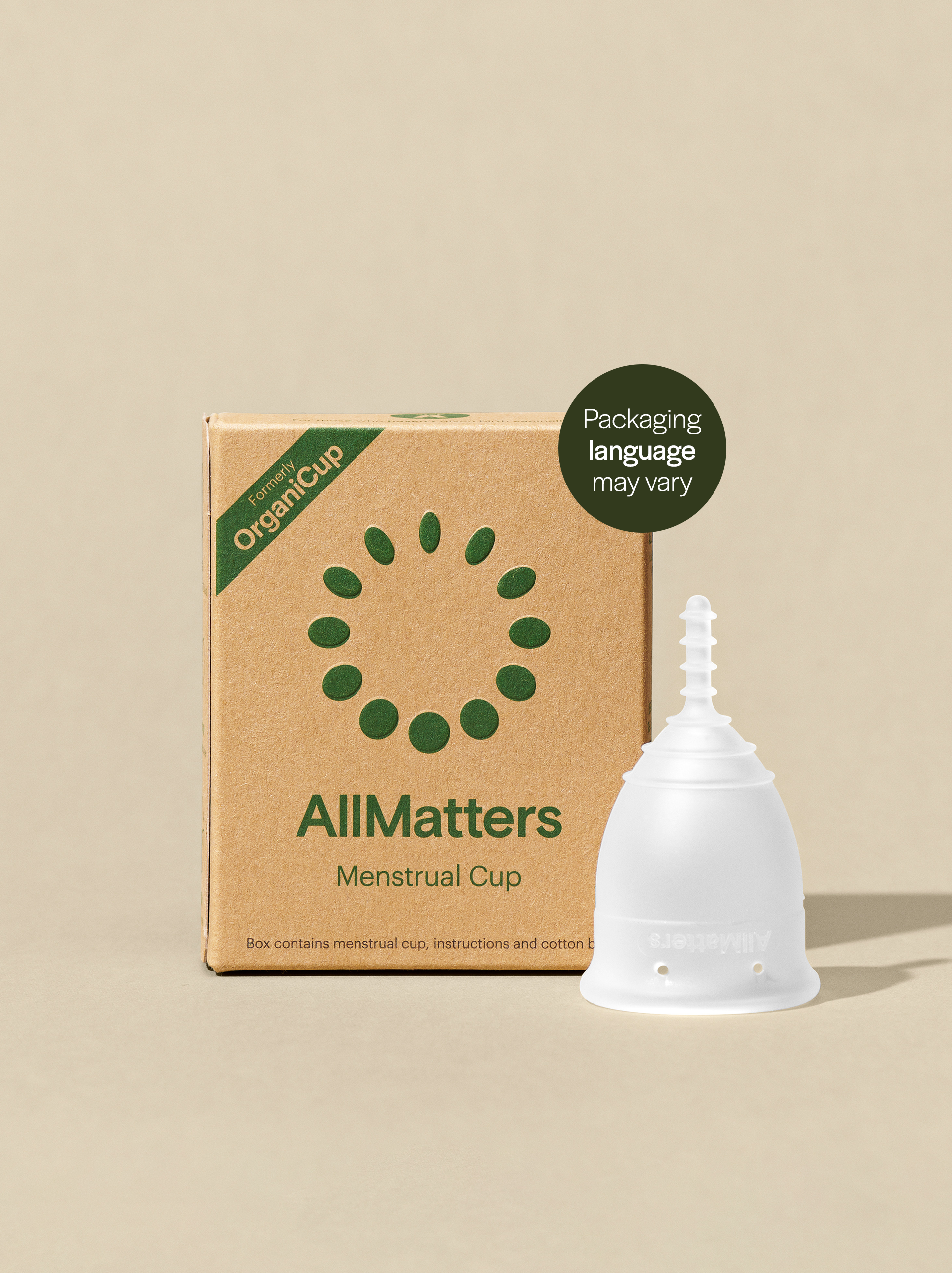 OrganiCup Menstruatiecup