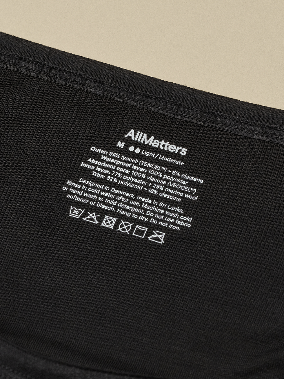 First Generation Classic Brief in Black
