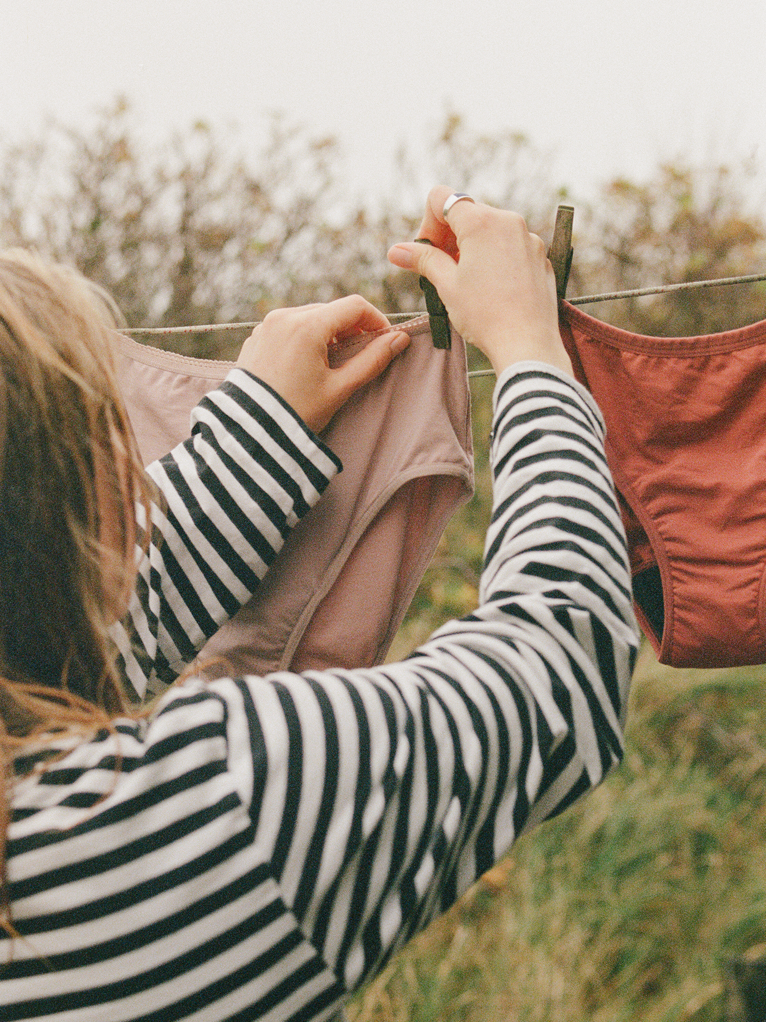 Tencel™ Brief in Dusty Pink